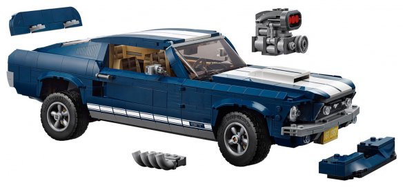 Neu bei Lego – 1967er Ford Mustang GT Fastback