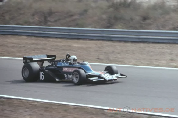 Zandvoort 1976: Tom Pryce im Shadow