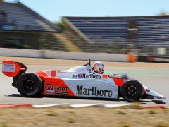 Mark Higson im McLaren MP4/1B beim AvD Oldtimer-Grand-Prix 2022