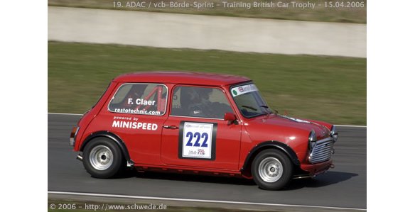 British Car Trophy Training - Oschersleben April 2006