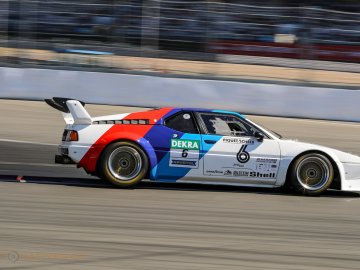 RonnyScheer im BMW M1 Procar beim AvD Oldtimer-Grand-Prix 2022