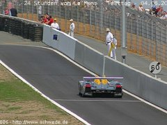 Le Mans Boxenausfahrt