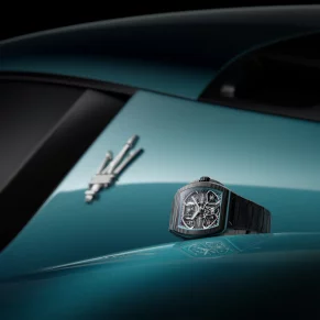 Vorschaubild zum Beitrag: Vom Rennsieg zur Uhr und Briefmarke: 100 Jahre Maserati-Dreizack