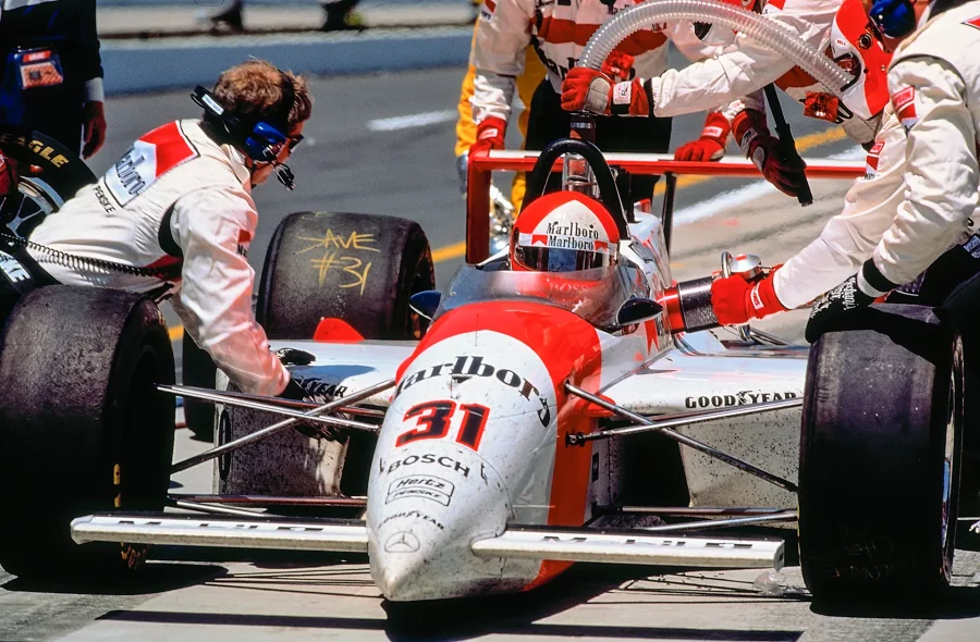 Al Unser Junior im Penske PC-23 Mercedes