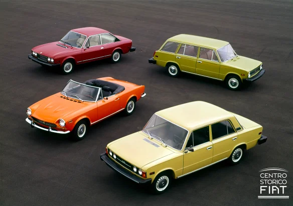Der Fiat 124 hatte viele Gesichter