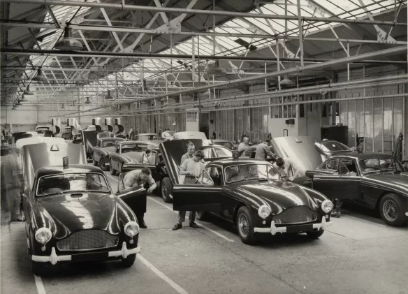 Aston Martin in Newport Pagnell