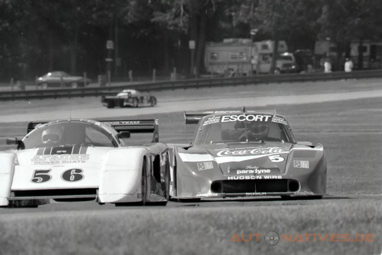 Szene aus einem IMSA-Rennen