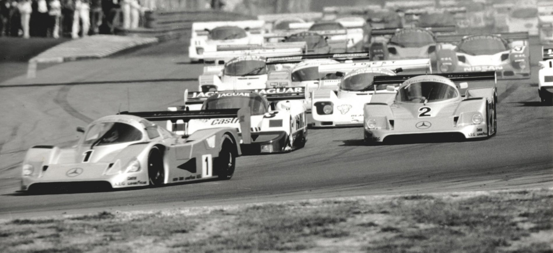 Start zum WM-Lauf am Nürburgring 1990