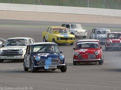 Mini Cooper S, ein BMW 1800 Ti, Lotus Cortina