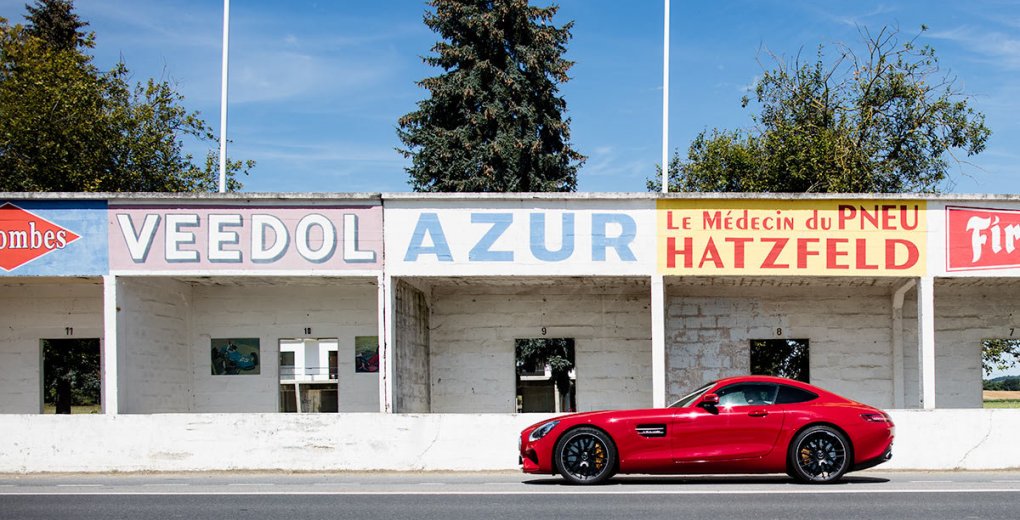 SilverRed – Unterwegs im Mercedes AMG GT