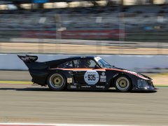 Christopher Stahl (Mr. Steel) im Porsche 935 K3 beim AvD Oldtimer-Grand-Prix 2022