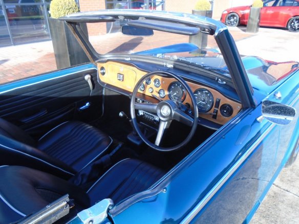 Der erste Triumph TR5 PI steht zum Verkauf