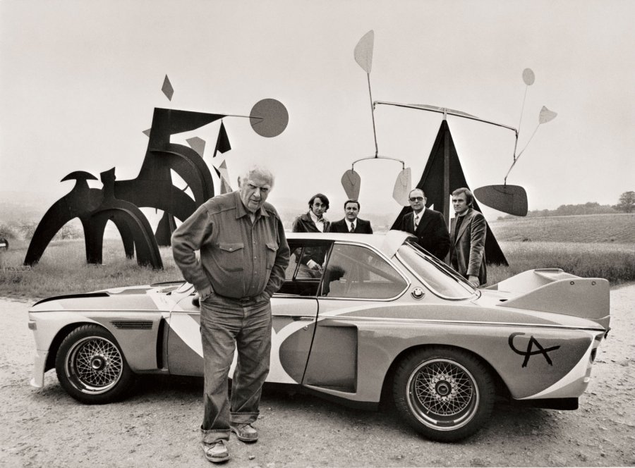 Alexander Calder und sein BMW 3.0 CSL