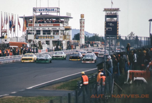 Start zum Großen Preis der Tourenwagen 1978