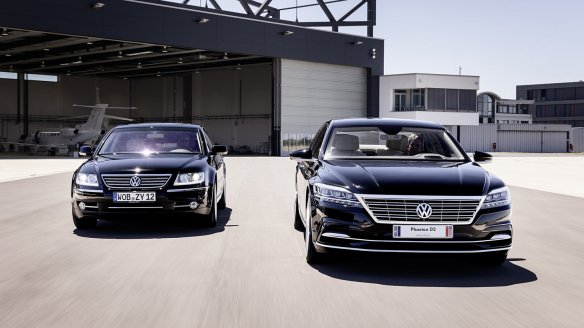 So hätte der Nachfolger des VW Phaeton aussehen können!