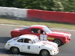 Porsche 356B T6, Shelby Mustang GT350