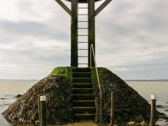 Rettungskörbe an der Passage du Gois