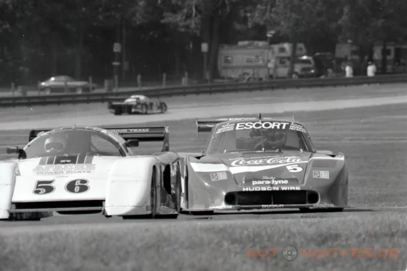 Szene aus einem IMSA-Rennen