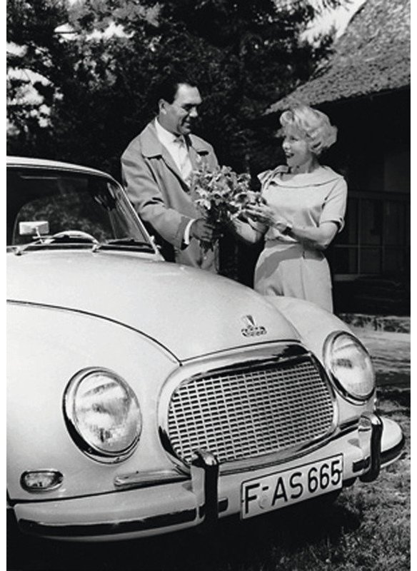 Max Schmeling und die Werbung fürs DKW F93 Coupé