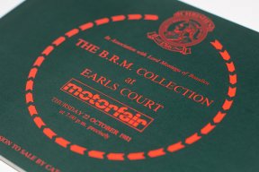 Vorschaubild zum Beitrag: Wie Christie’s 1981 die Reste von B.R.M. versteigerte