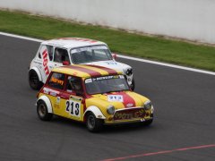 Minis auf Start und Ziel