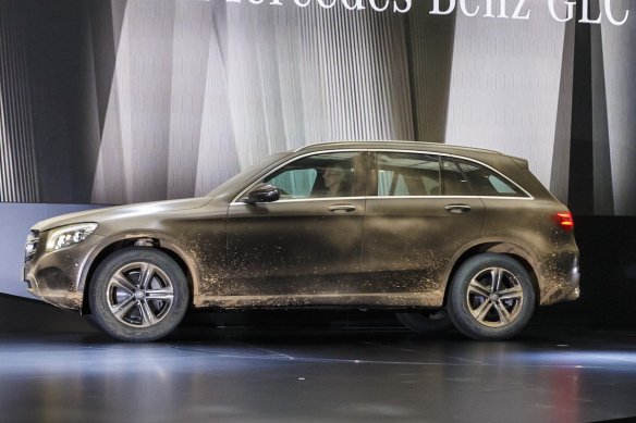 Mercedes GLC: braunes Bio-Ei auf vier Rädern