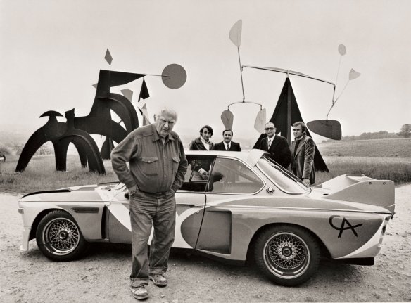 Alexander Calder und sein BMW 3.0 CSL