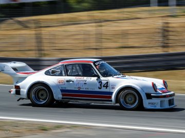 HansJörg Hübner im Porsche 934/5 beim AvD Oldtimer-Grand-Prix 2022