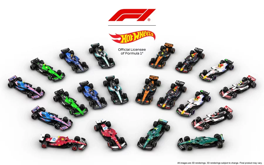 Die Hot Wheels F1-Boliden 2025 von Mattel