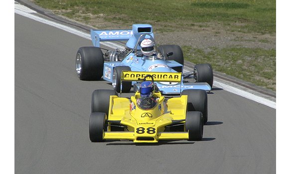 Fittipaldi Ford F5A und Amon F101