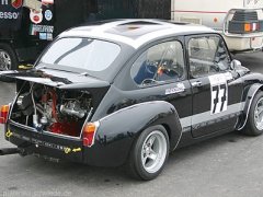 Abarth im Fahrerlager