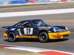 Adrian Grenz im Porsche RSR beim AvD Oldtimer-Grand-Prix 2022