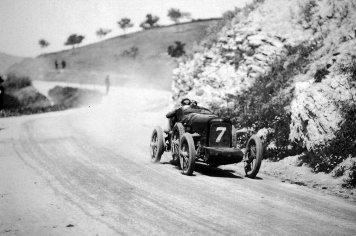 Giacinto Ghia bei der Targa Florio 1921