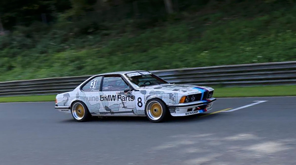 BMW 635 aus der ehemaligen Tourenwagen-EM