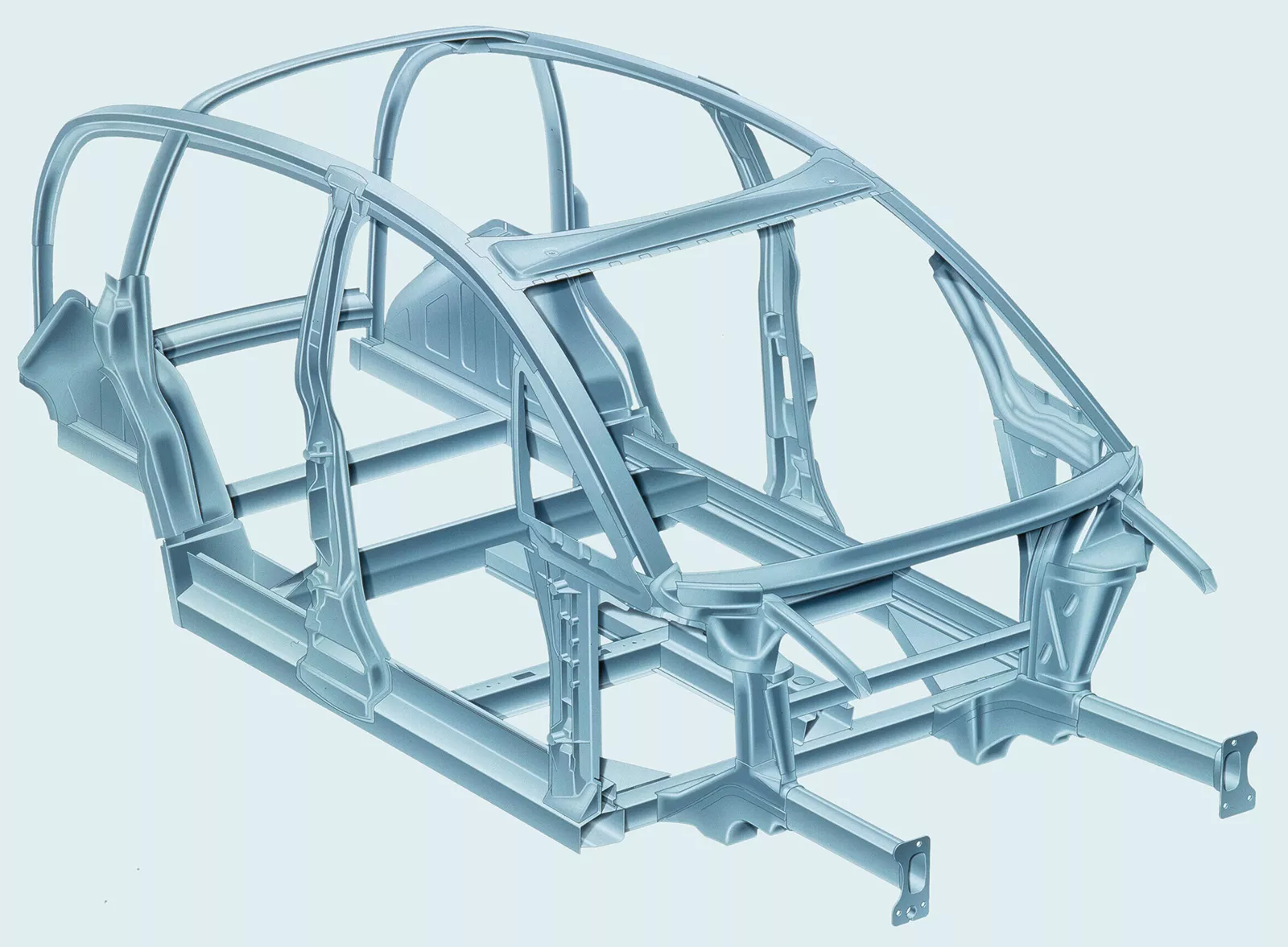 Audi Space Frame (ASF) des Audi A2