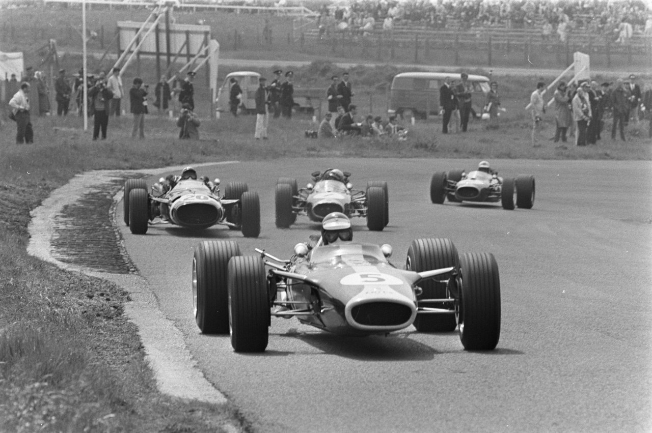 Jim Clark gewann 1967 den Großen Preis der Niederlande