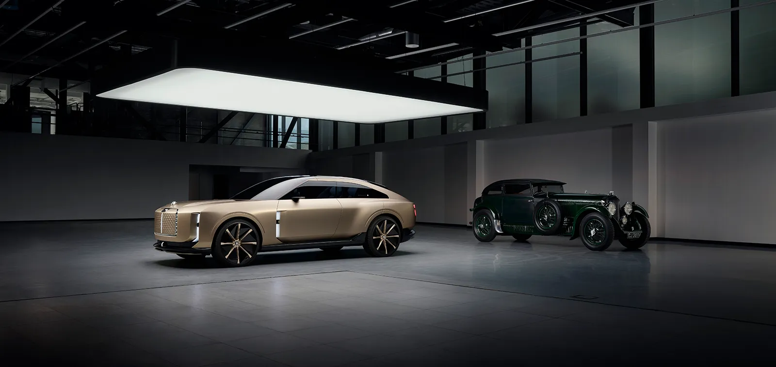 Bentley EXP 15 und das Sportsman Coupé von Gurney Nutting
