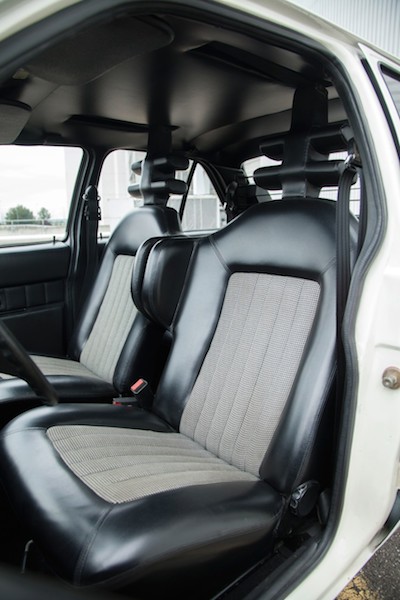 Innenraum im Opel Safety Vehicle