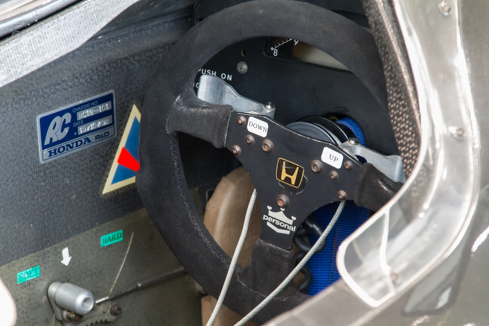 Cockpit des Honda RC-F1 1.5X