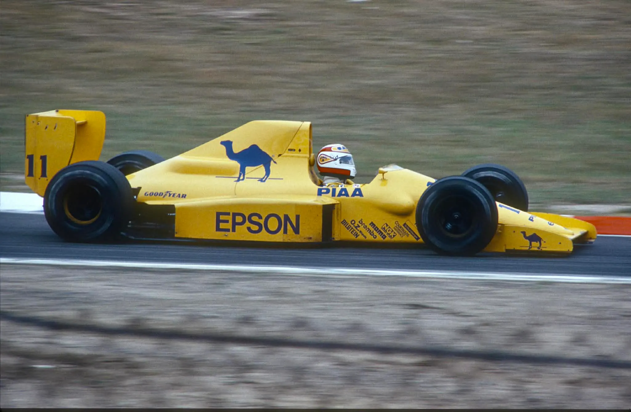 Lotus 101 Judd in Hockenheim