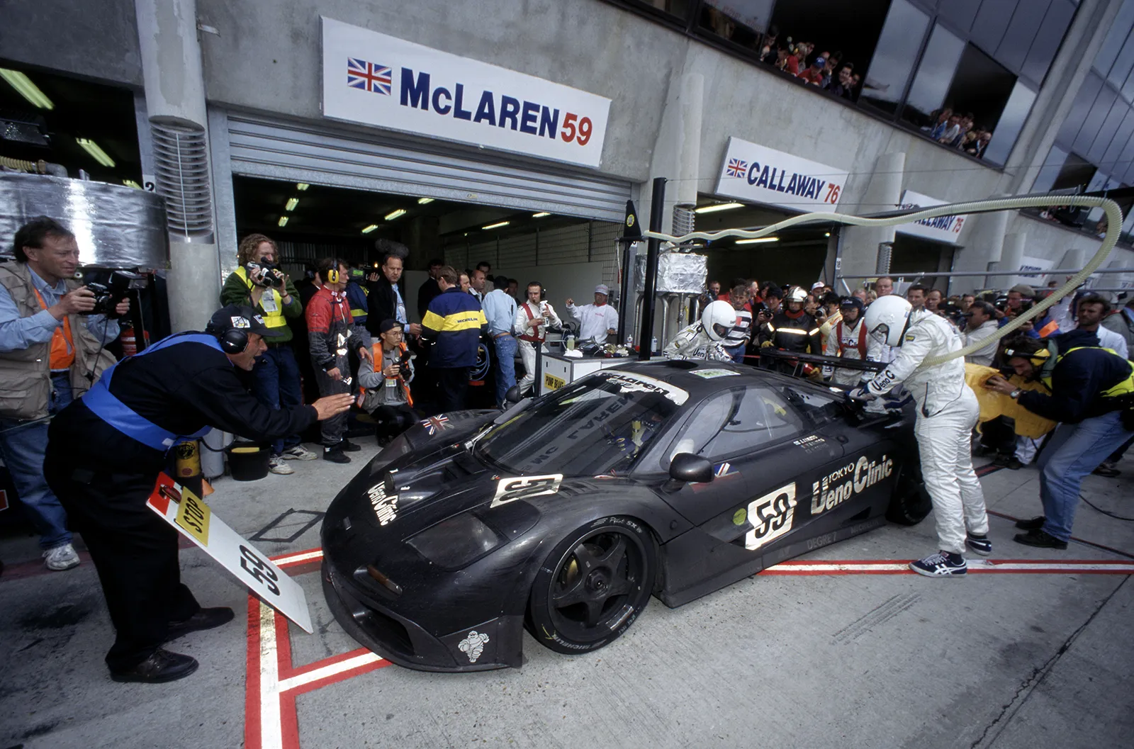 McLaren F1 GTR in Le Mans
