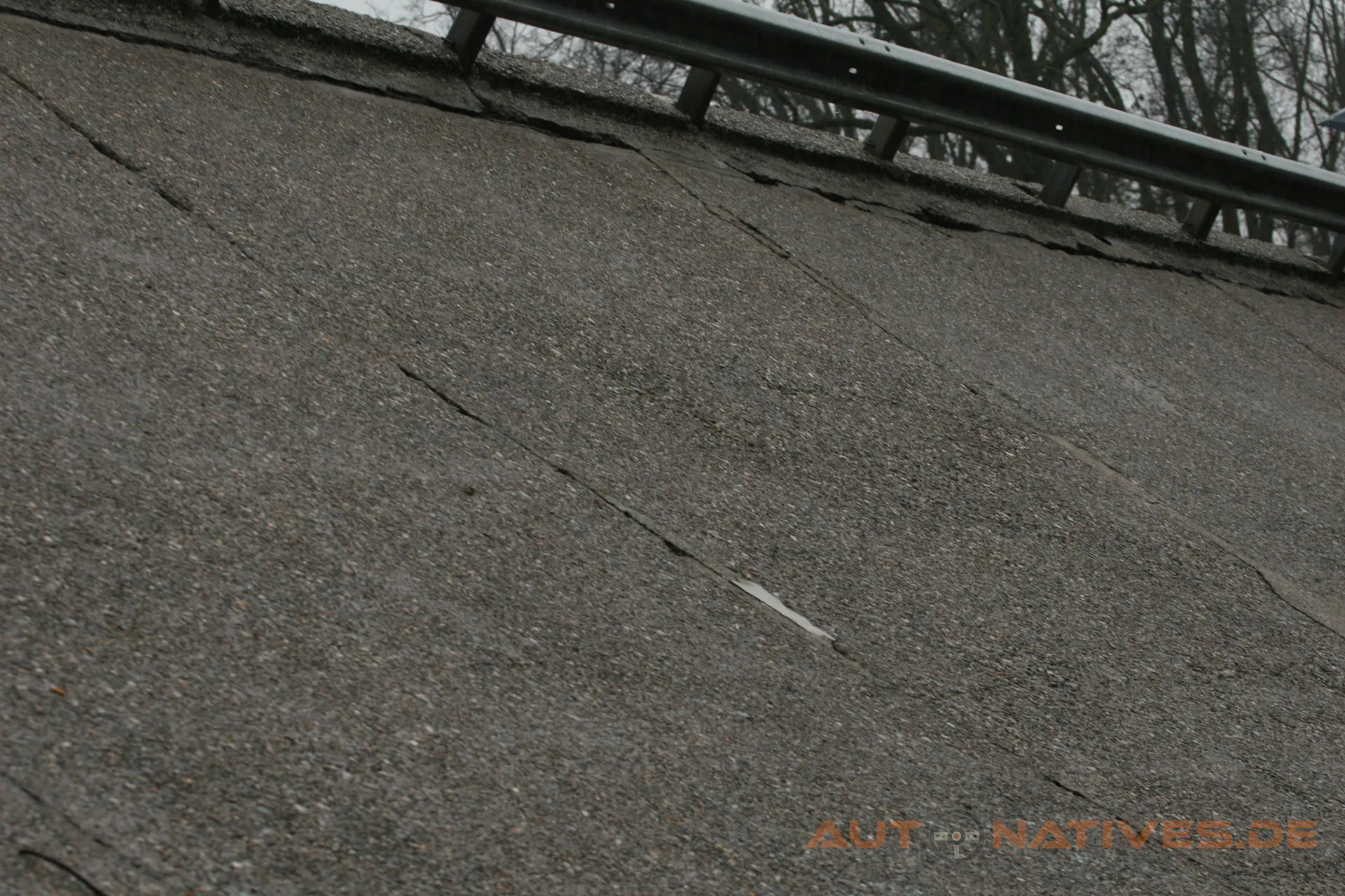 Betonplatten der Steilkurven von Monza