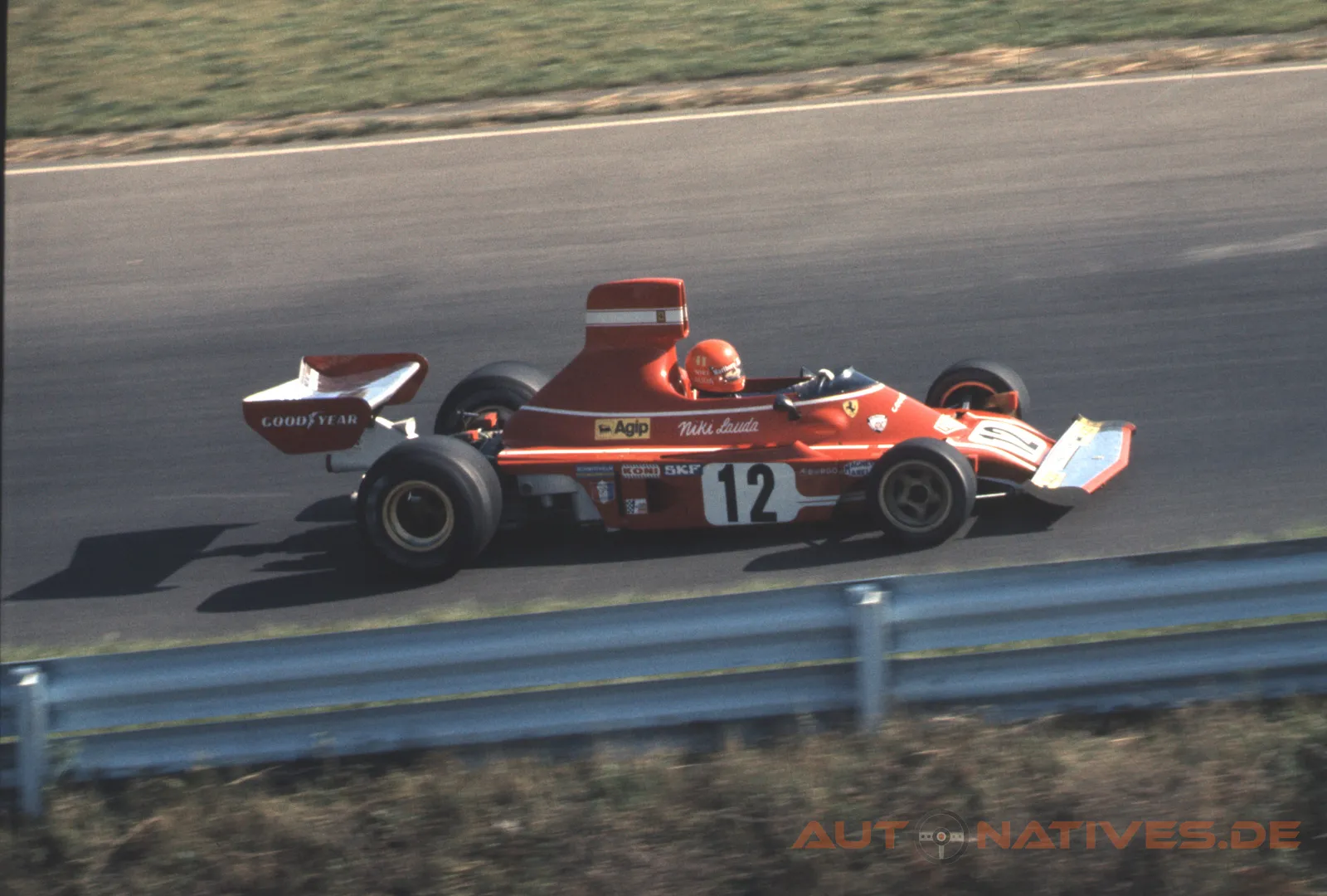 Niki Lauda im Ferrari 312B3