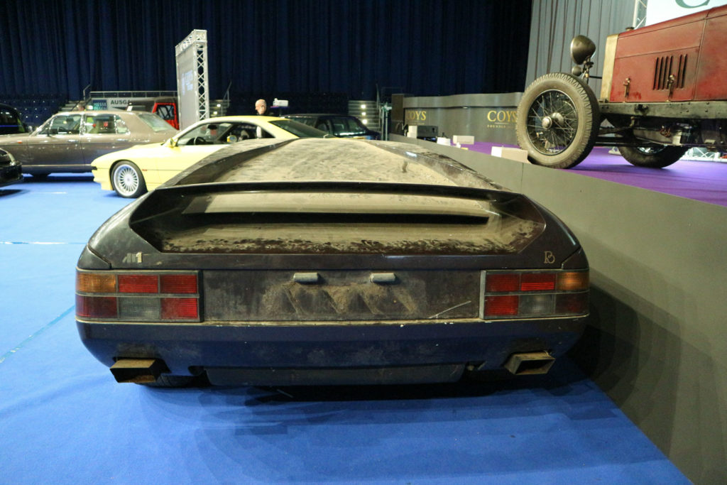 Die Heckpartie des Autogas-Rekord BMW M1 von Harald Ertl