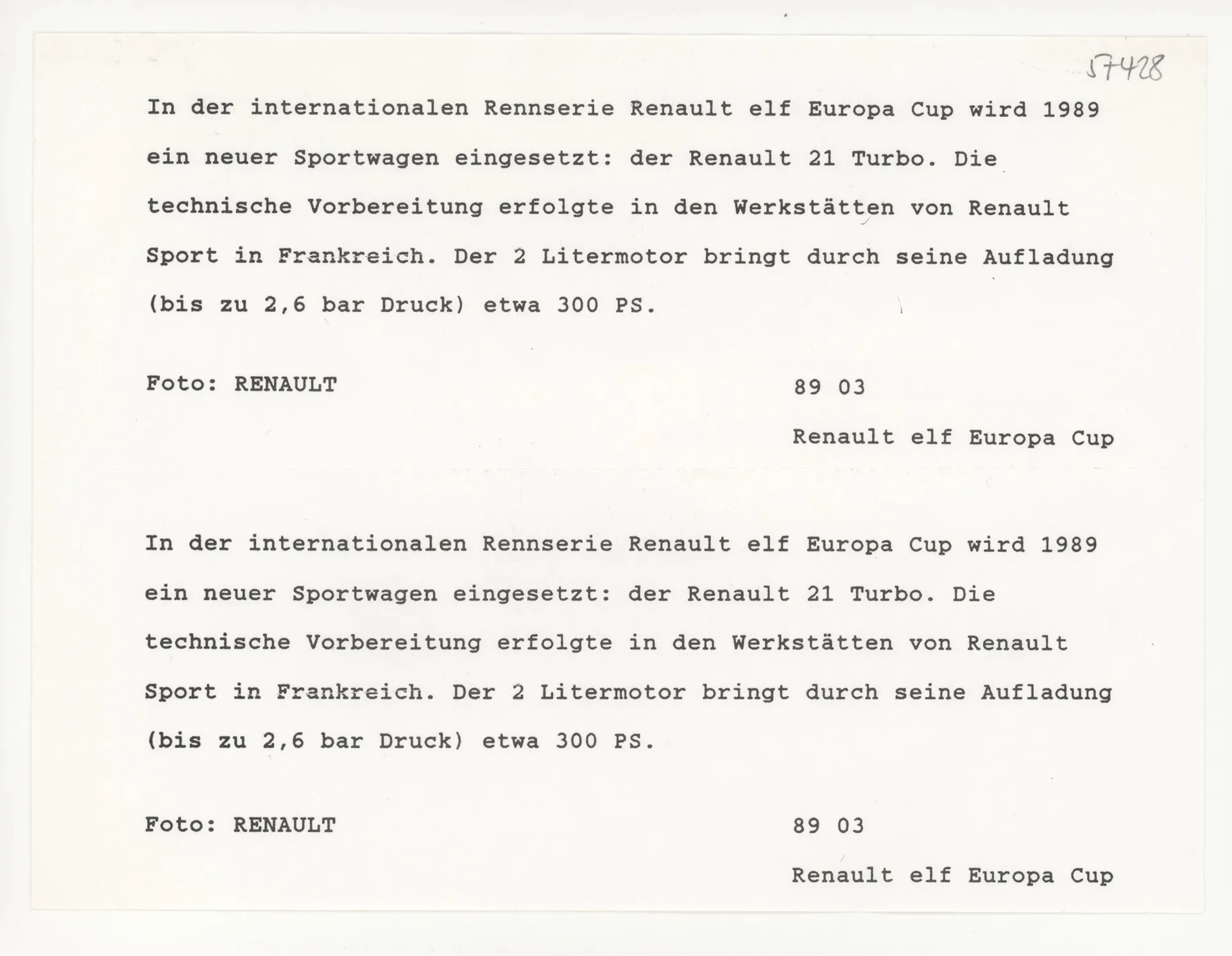 Pressetext von Renault