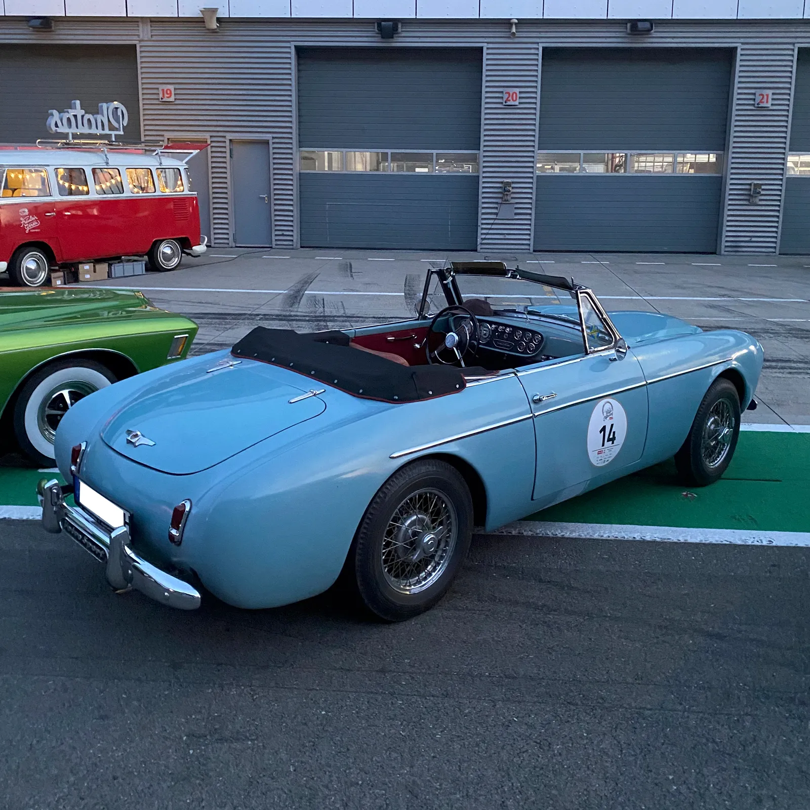 Heck des Volvo P1900
