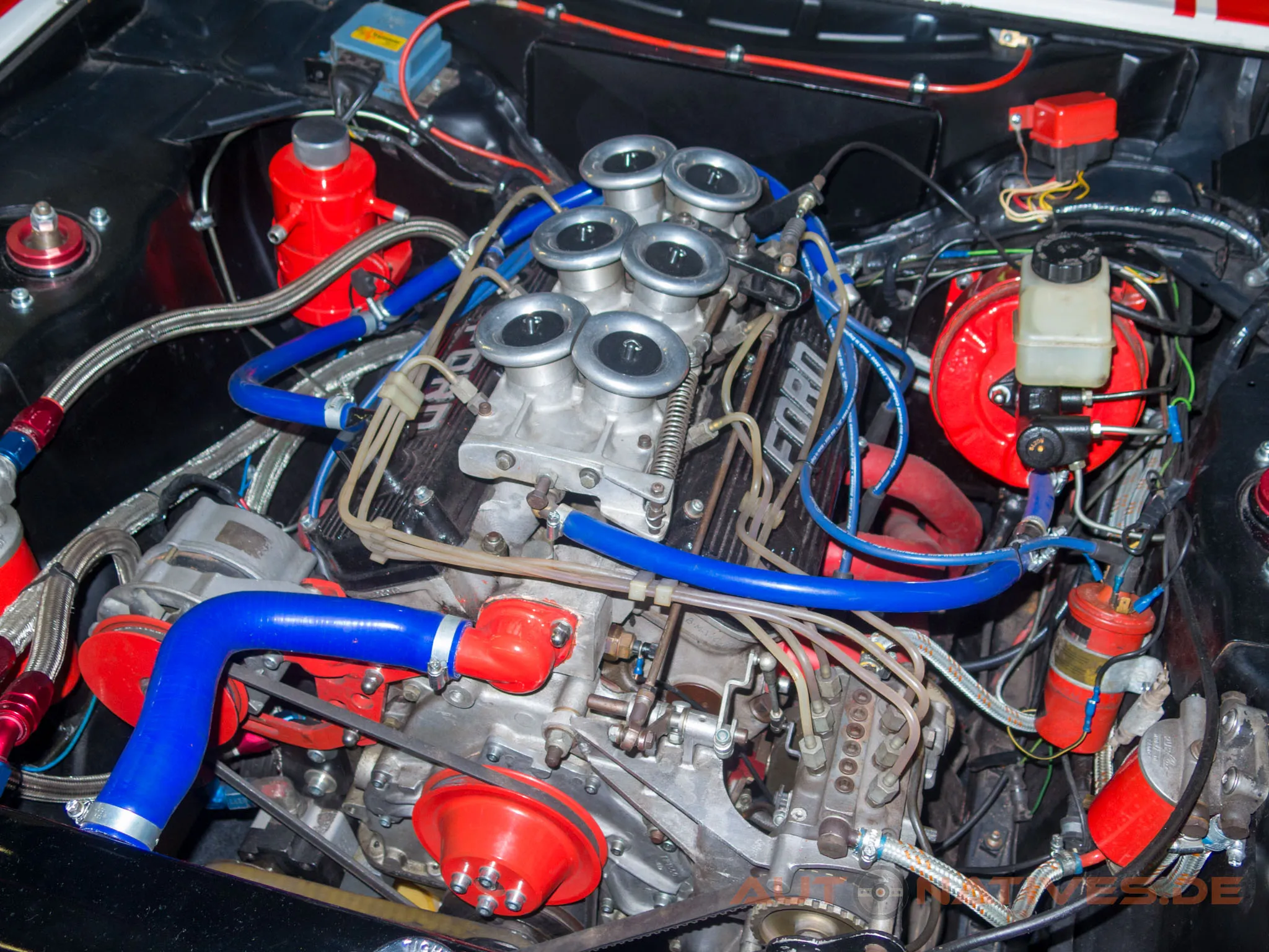 Weslake V6 im Ford Capri RS2600
