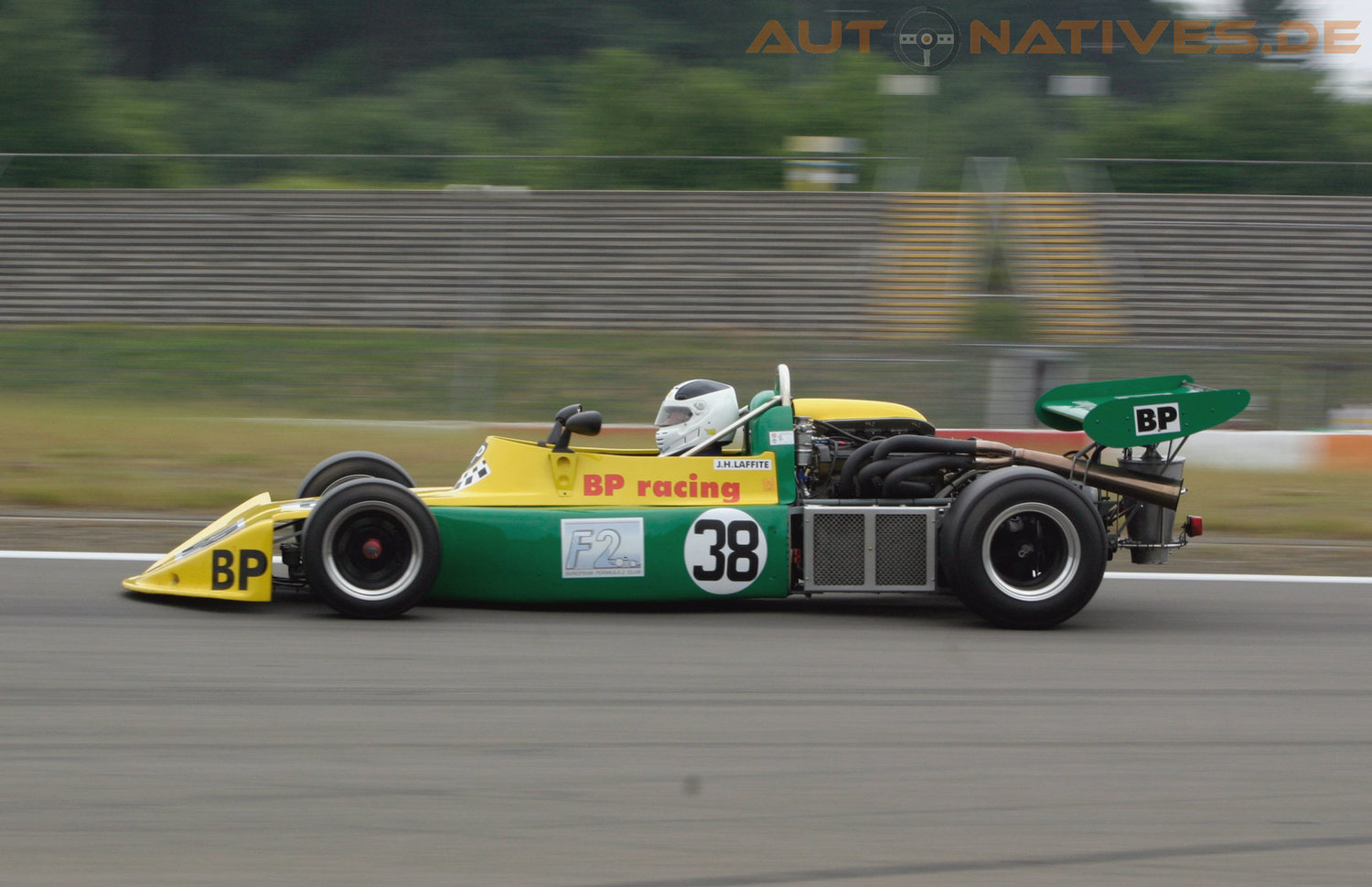 Der March 742, den Jacques Laffite 1974 in der Formel 2-Europameisterschaft bewegte.