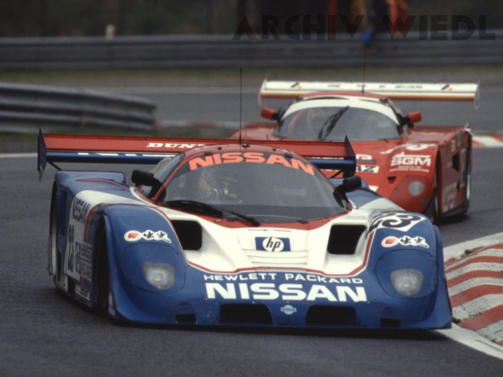 Der Nissan R89C bzw. Lola T89/10
