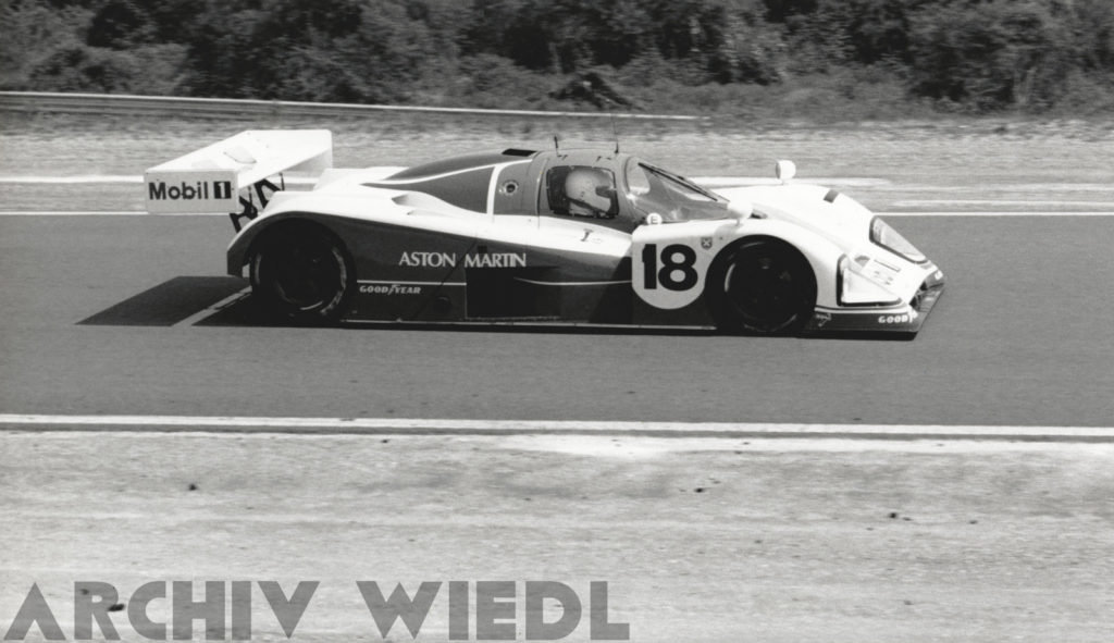Aston Martin AMR 1 in Dijon, 1989